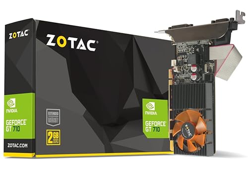 ZOTAC GeForce GT 710 2Go GDDR3 1xHDMI – (53,62€)