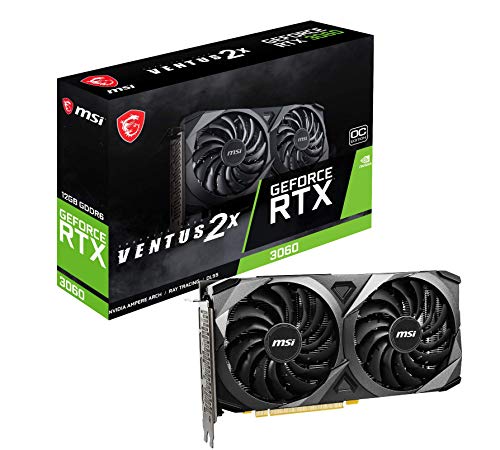 MSI GeForce RTX 3060 Ventus 2X 12G OC - (329,90€)