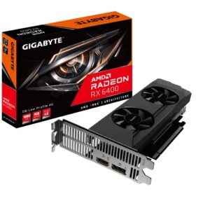 GIGABYTE RX 6400 D6 Low Profile 4G – (135,15€)