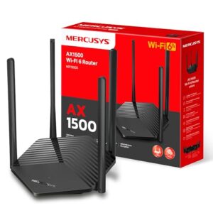 MERCUSYS MR1500X – Router Wi-Fi 6 de Doble Banda AX1500 – (29,99€)