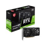 MSI GeForce RTX 3050 Ventus 2X 6G OC – (204,90€)