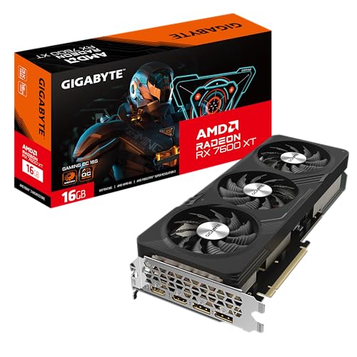 Gigabyte Radeon RX 7600 XT Gaming OC - Tarjeta gráfica de 16 GB - (353,99€)