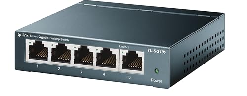 TP-Link TL-SG105 5-Port Gigabit Ethernet Switch - (18,98€)