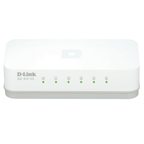 D-Link GO-SW-5E - Switch de red con 5 puertos 10/100 Mps - (5,50€)