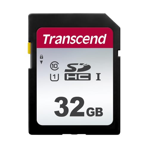 Transcend TS32GSDC300S-E Tarjeta SD de 32 GB - (6,05€)