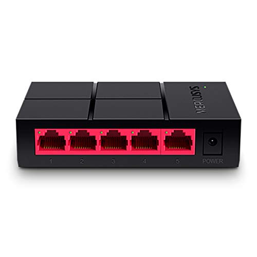 MERCUSYS HUB Switch 5 PTOS 10/100/1000 MS105G 5PTOS/RJ45/PLUG and Play MS105G - (7,90€)