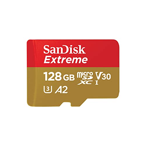 SanDisk Extreme Tarjeta Micro SDXC 128GB + adaptador SD - (14,99€)