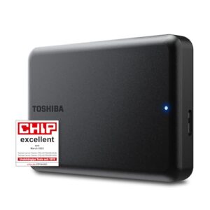 Toshiba Canvio Partner 4TB Disco duro externo portátil de 2 – (125,99€)