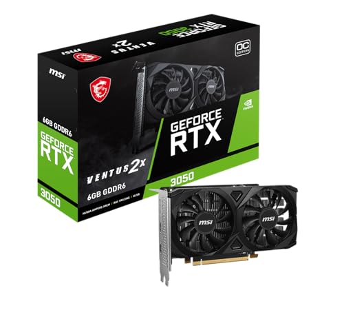MSI GeForce RTX 3050 Ventus 2X E 6G OC - (194,99€)