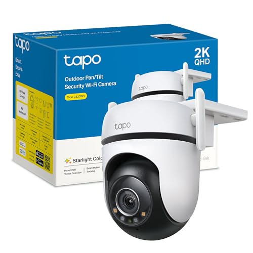 tapo C520WS - Cámara Vigilancia Wi-Fi Exterior 360° - (59,99€)