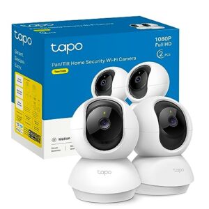 Tapo C200P2 – Cámara IP WiFi 360° Cámara de Vigilancia FHD 1080p – (38,99€)