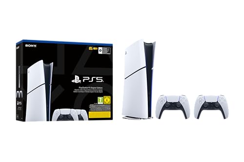 Playstation 5 Consola Digital Modelo Slim y 2 Mandos Inalámbrico Dualsense - (509,00€)