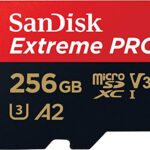 SanDisk Extreme PRO Tarjeta Micro SDXC 256 GB + adaptador SD – (29,99€)