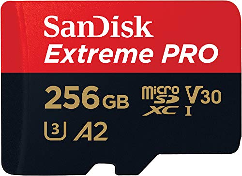 SanDisk Extreme PRO Tarjeta Micro SDXC 256 GB + adaptador SD - (29,99€)
