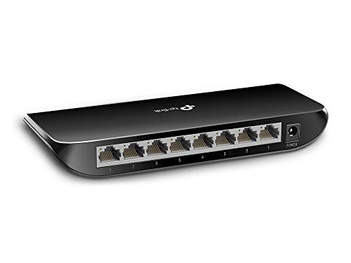 TP-Link TL-SG1008D - Gigabit Switch de Red con 8 Puertos - (20,99€)