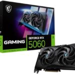 MSI GeForce RTX 5060 8G Gaming OC – (329,95€)