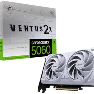 MSI GeForce RTX™ 5060 8G Ventus 2X OC White – (309,00€)