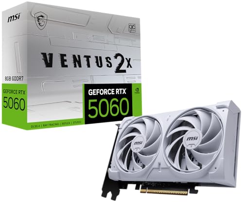 MSI GeForce RTX™ 5060 8G Ventus 2X OC White - (309,00€)