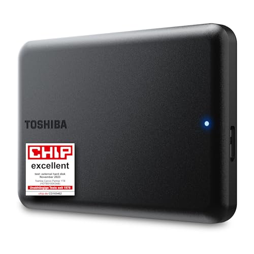 Toshiba Canvio Partner 1TB Disco Duro Externo portátil de 2 – (63,99€)