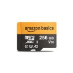 Amazon Basics Tarjeta MicroSDXC de 256 GB con Adaptador – (17,53€)