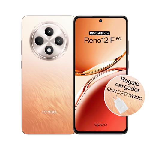 OPPO Reno12F 5G – Smartphone Libre con IA – (195,00€)