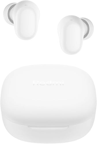 Xiaomi Redmi Buds 6 Play | Auriculares Inalámbricos Bluetooth con Cancelación de Ruido | Cascos Inalámbricos con 30h de Duración | Headphones con Triple Micrófono | Audífonos Blancos - (14,99€)
