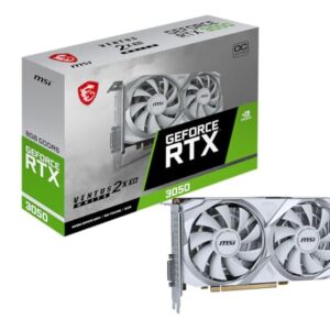 MSI GeForce RTX 3050 Ventus 2X XS White 8G OC – (225,12€)