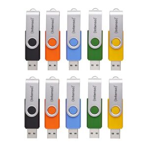 Intenso Basic Line – Memoria USB 2.0 de 4 GB con práctica Etiqueta – (22,47€)