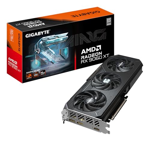Gigabyte Radeon RX 9060 XT Gaming OC 16G Tarjeta Gráfica – 16GB GDDR6 – (409,95€)