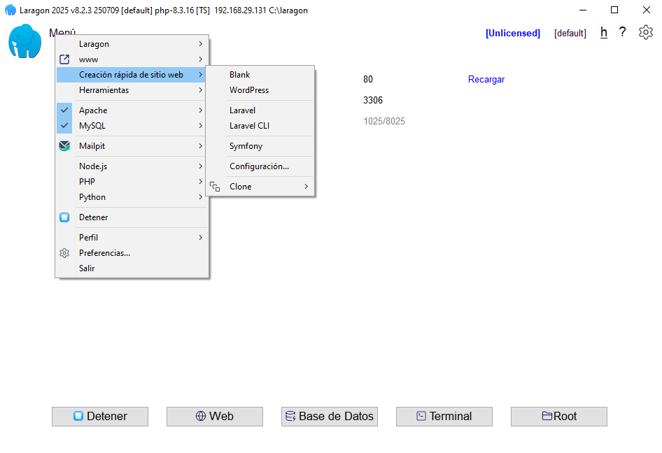 Instalar Moodle 5.0.1 en Windows con Laragon - Create quick app