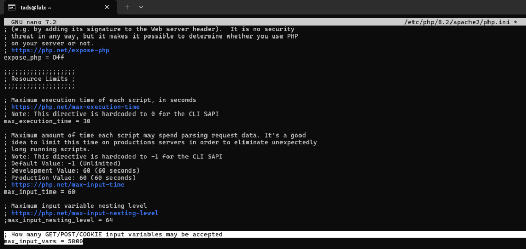 Instalar Moodle 5.0.1 en Ubuntu 24.04 - corregir error php