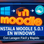 Cómo instalar Moodle 5.0.1 en Windows con Laragon