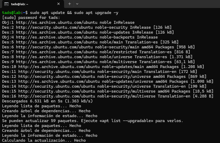 Instalar Moodle 5.0.1 en Ubuntu 24.04 - Actualizar y upgradear repositorios
