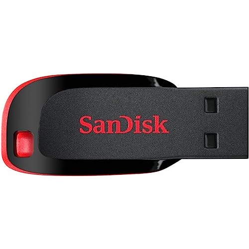 SanDisk 64 GB Cruzer Blade USB 2.0 Flash Drive - Black - (5,59€)