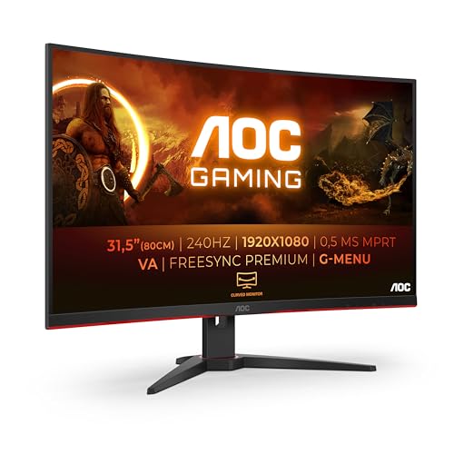 AOC C32G2ZE/BK Monitor Gaming 32 Pulgadas FHD - (169,00€)