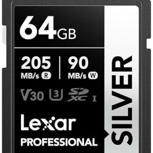 Lexar Tarjeta SD 64 GB Silver – (10,79€)