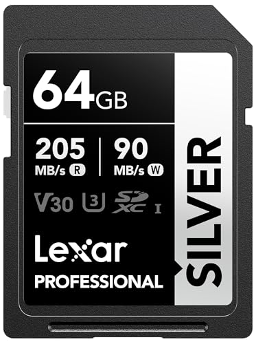 Lexar Tarjeta SD 64 GB Silver - (10,79€)