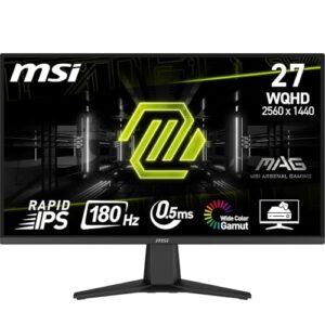 MSI mag 275QF Monitor Gaming Plano WQHD – (156,00€)