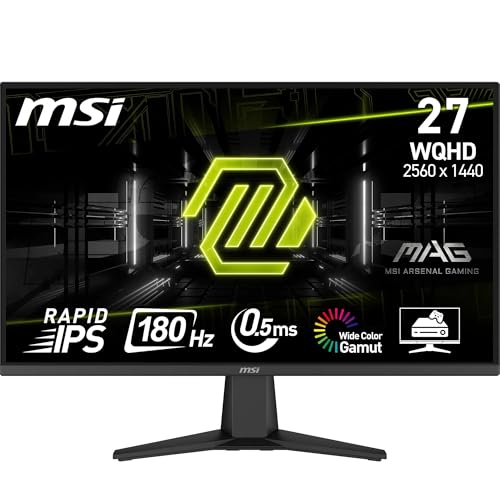 MSI mag 275QF Monitor Gaming Plano WQHD - (156,00€)