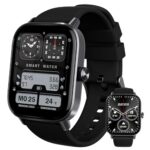 YISH Reloj Inteligente Hombre Mujer: 1.85» HD Smartwatch con Bluetooth – (19,99€)
