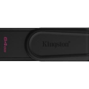 Kingston DataTraveler Exodia S Unidad Flash USB – 64GB – USB 3.2 Gen 1 – USB Type A – Negro/Negro – DTXS/64GB – (4,90€)