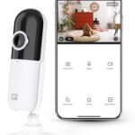 Garza Smart – Cámara IP Design WiFi de vigilancia Interior Inteligente – (18,29€)