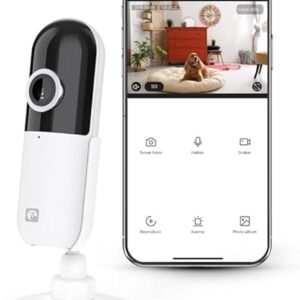 Garza Smart – Cámara IP Design WiFi de vigilancia Interior Inteligente – (18,29€)