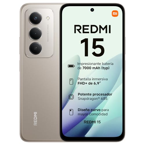 XIAOMI REDMI 15 - Smartphone de 6+128GB - (139,99€)