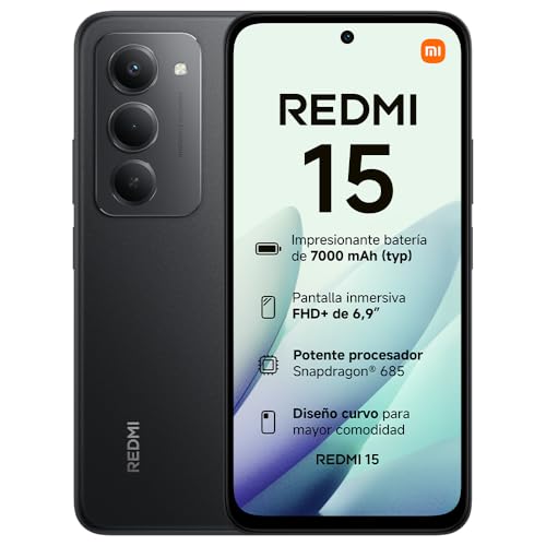 XIAOMI REDMI 15 - Smartphone de 8+256GB - (159,99€)