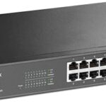 TP-Link 16-Puertos Gigabit Ethernet Switch No Gestionable | Plug and Play | Carcasa Metálica| Desktop/Montaje en Rack| Sin Ventilador | Vitalicia Limitada – (57,98€)