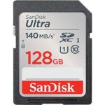 SanDisk Ultra Tarjeta SD 128 GB SDXC – (16,19€)