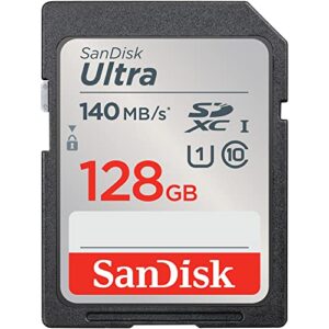 SanDisk Ultra Tarjeta SD 128 GB SDXC – (16,19€)