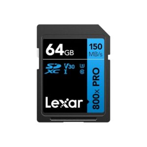 Lexar 800x Pro 64GB Tarjeta SD – (8,99€)