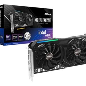 ASRock Tarjeta gráfica Intel ARC B570 Challenger 10 GB OC 2600 MHz 19 Gbps GDDR6 160Bits 7680 x 4320 600 W Dual Fan 0dB Silent Cooling Tarjeta gráfica – (209,00€)